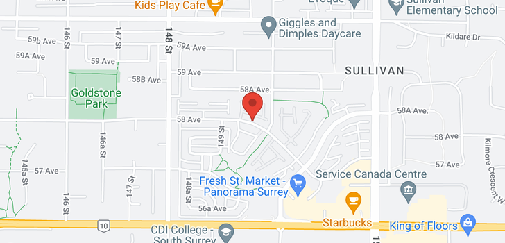 map of 6 14959 58 AVENUE